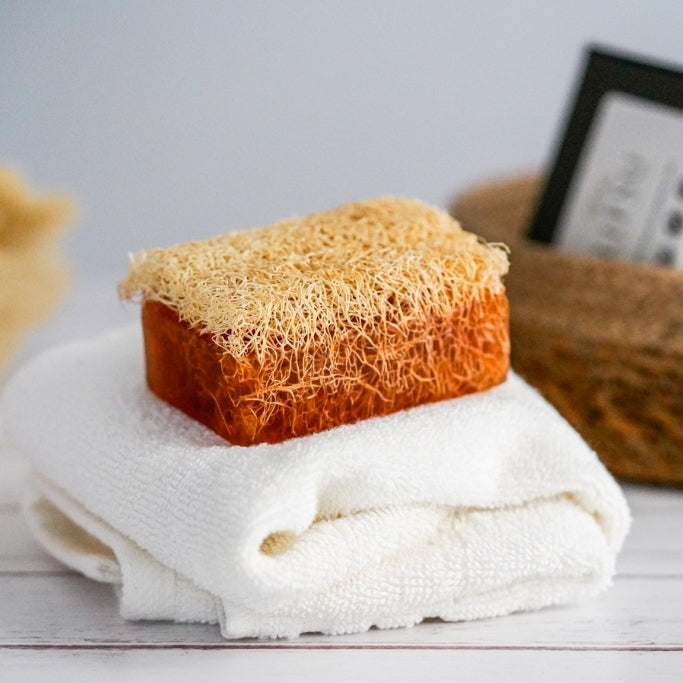 Milch & Honig Seife mit Luffa 130g