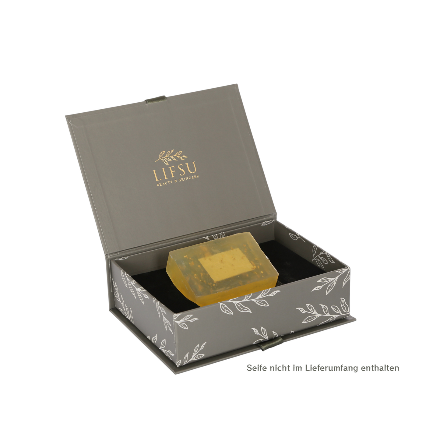 Geschenkbox für Seife mit Einlage